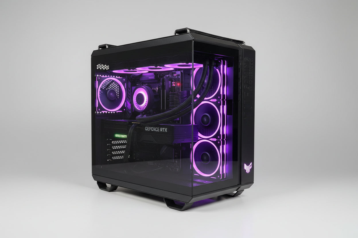 High-End Gaming PC – AMD Ryzen 9 9950X | RTX 5080 | 32GB DDR5 | 1TB Gen5 NVMe