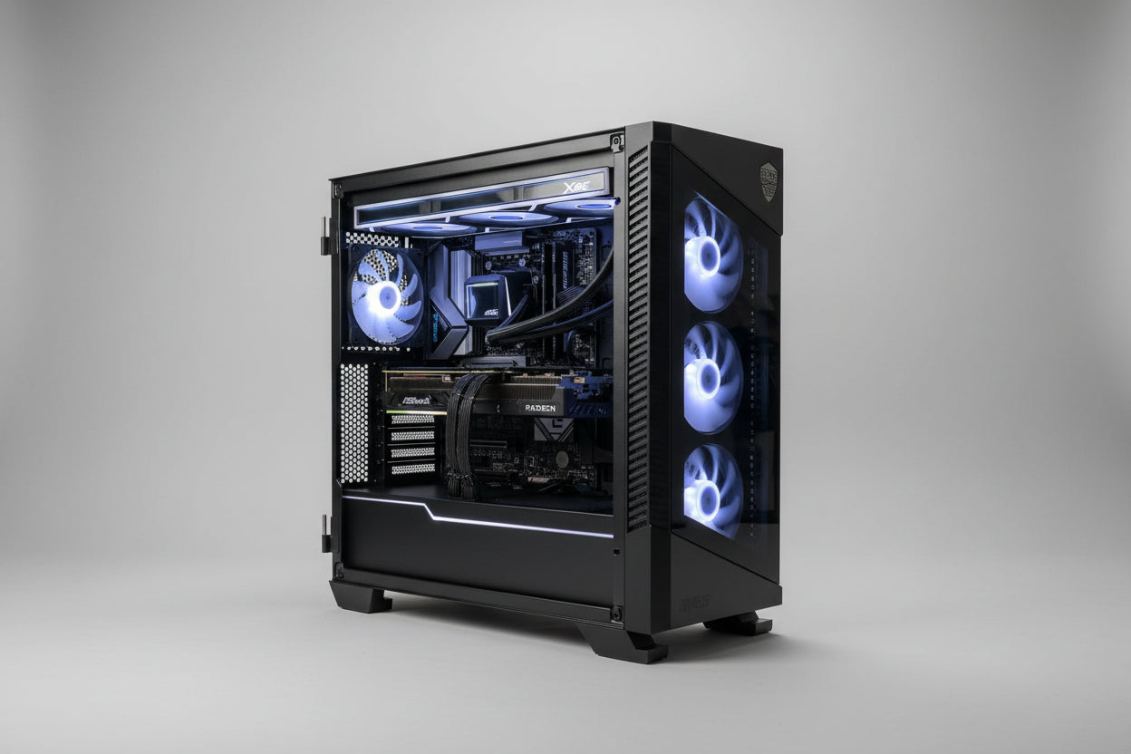 Ryzen 7 9800X3D + RX 9070 XT + 32GB Ram Gaming PC