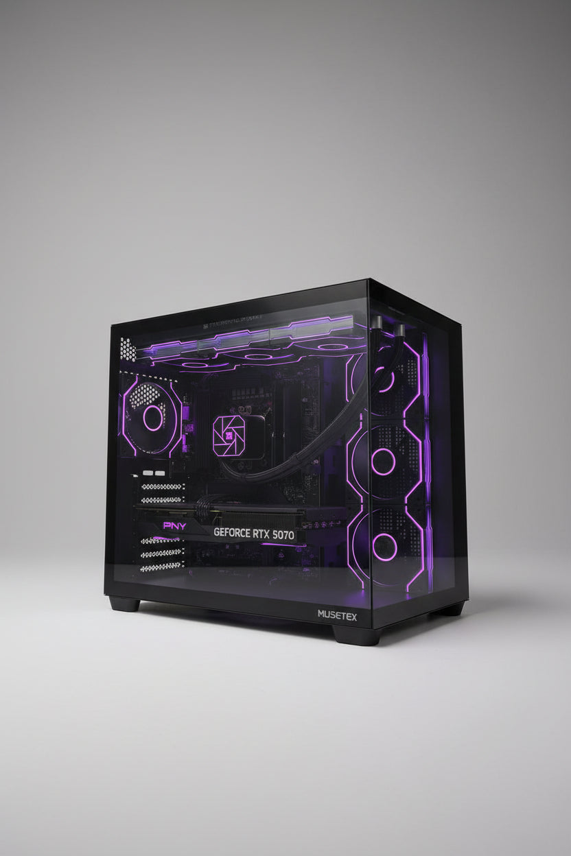 RTX 5070 Gaming PC – AMD Ryzen 7 7800X3D | 32GB DDR5 | 1TB NVMe