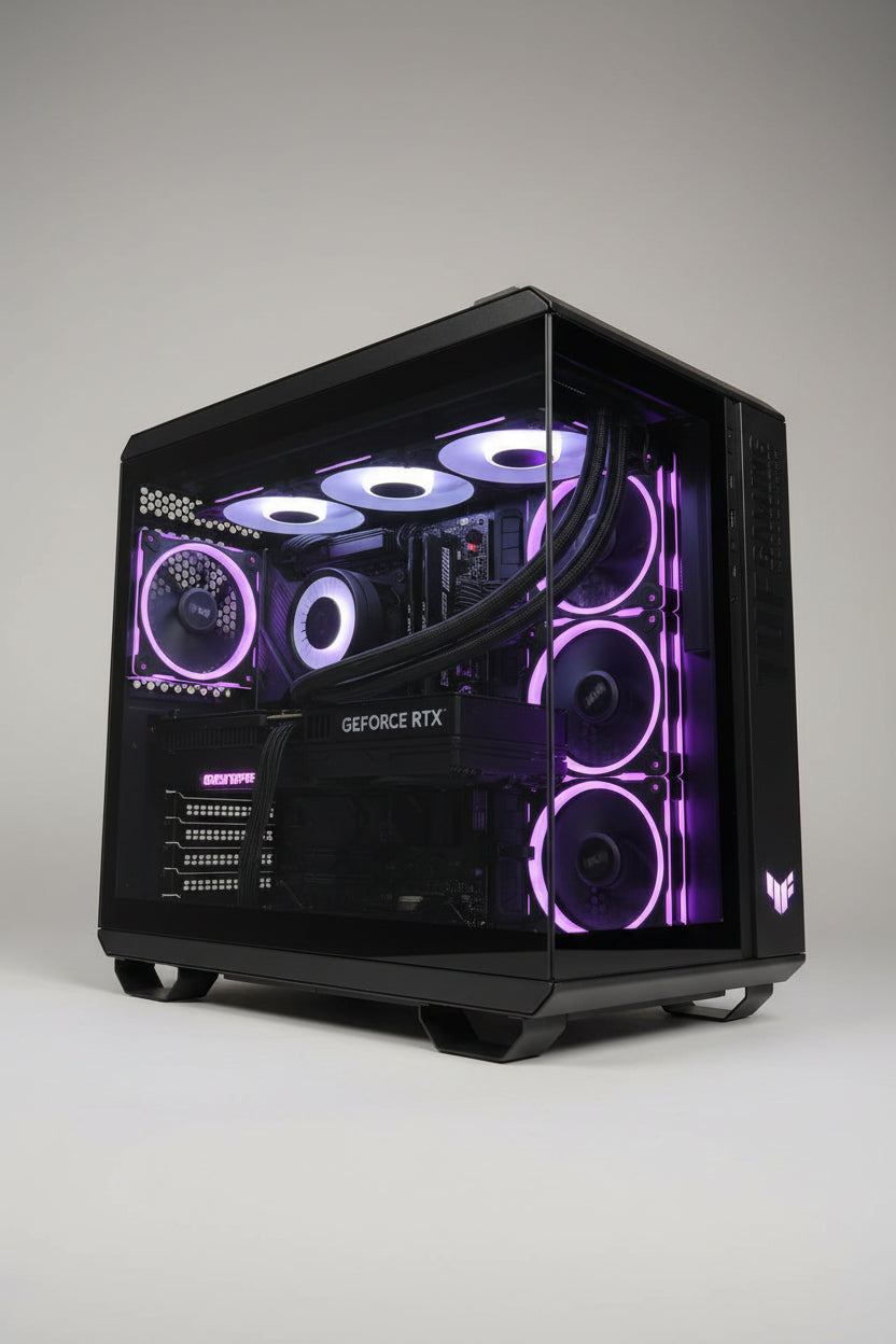 High-End Gaming PC – AMD Ryzen 9 9950X | RTX 5080 | 32GB DDR5 | 1TB Gen5 NVMe