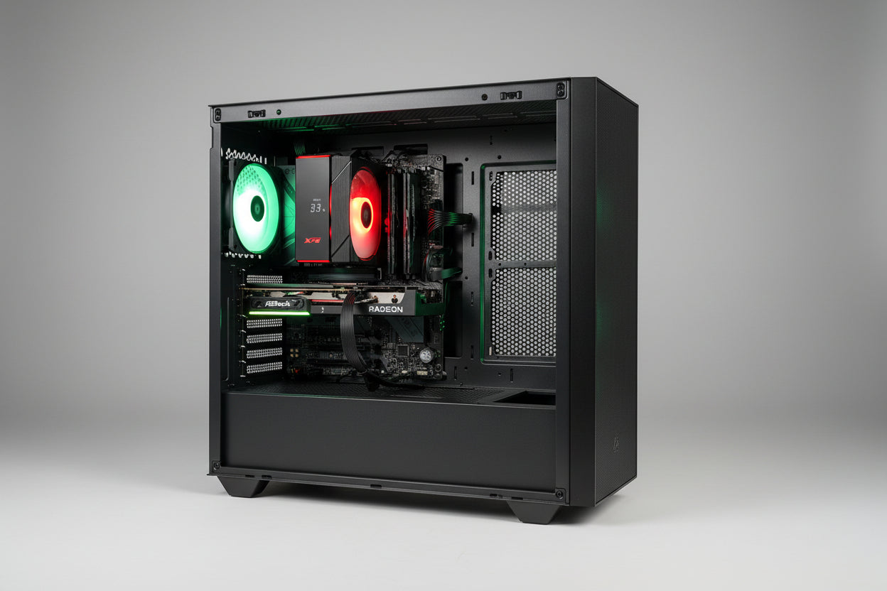 Gaming PC – AMD Ryzen 7 7700 | RX 9060 XT 16GB | 16GB DDR5 | 1TB Gen5 NVMe