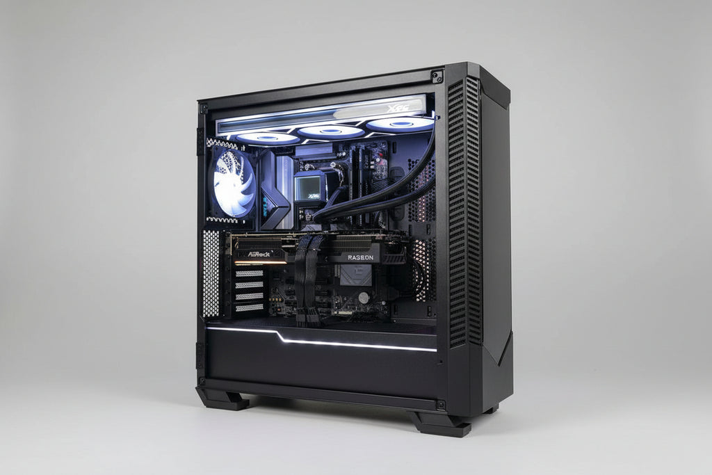 Ryzen 7 9800X3D + RX 9070 XT + 32GB Ram Gaming PC