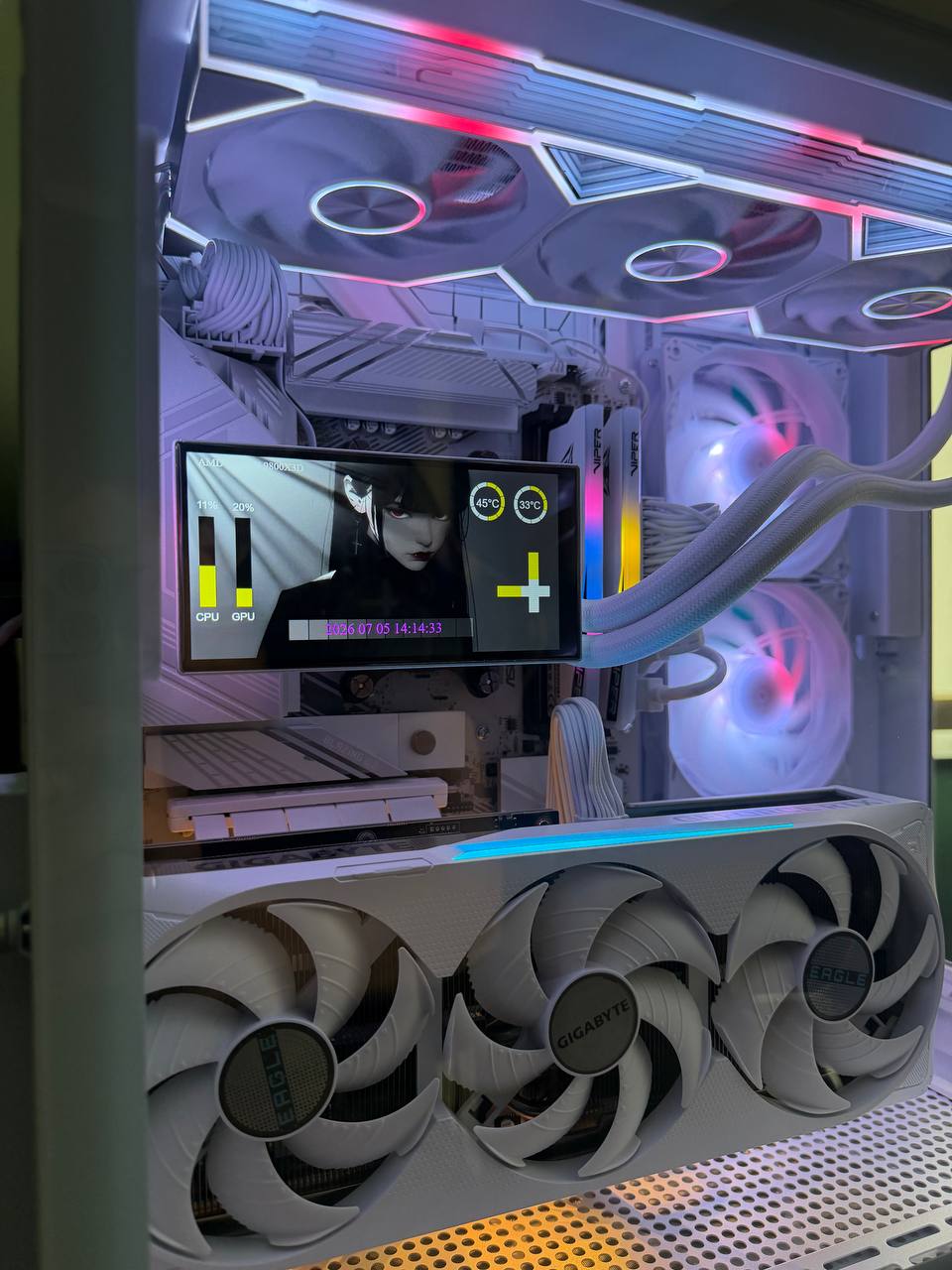 Premium White Gaming PC AMD Ryzen 7 9800X3D | RTX 5070 Ti | 32GB DDR5 | Visas Baltas