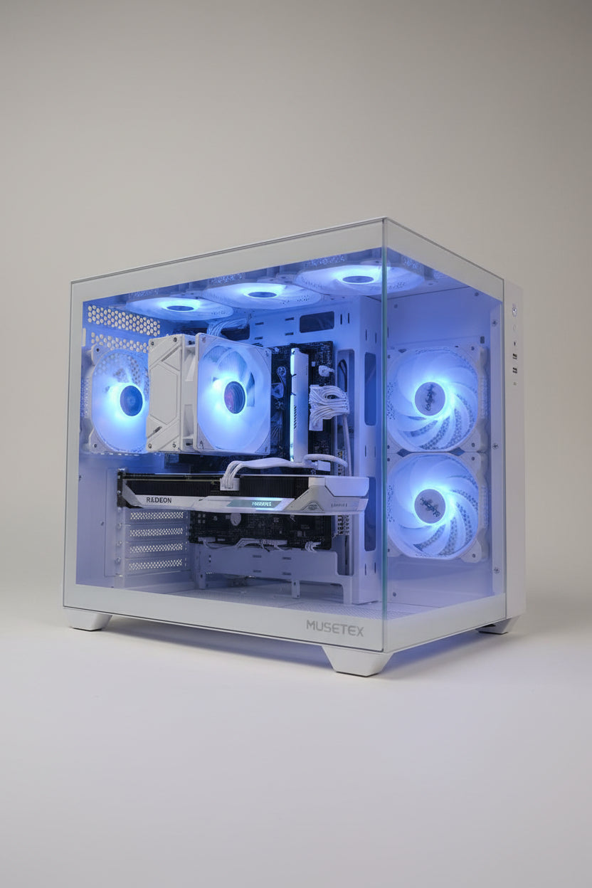 RX 9060 XT Gaming PC – AMD Ryzen 7 8700F | 16GB DDR5 | 1TB NVMe