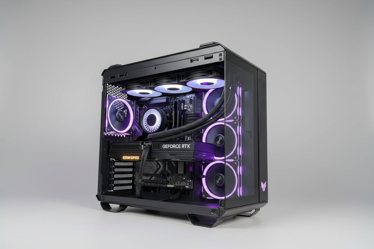 Gaming PC – AMD Ryzen 7 9800X3D | RTX 5080 | 32GB DDR5 | 1TB Gen5 NVMe