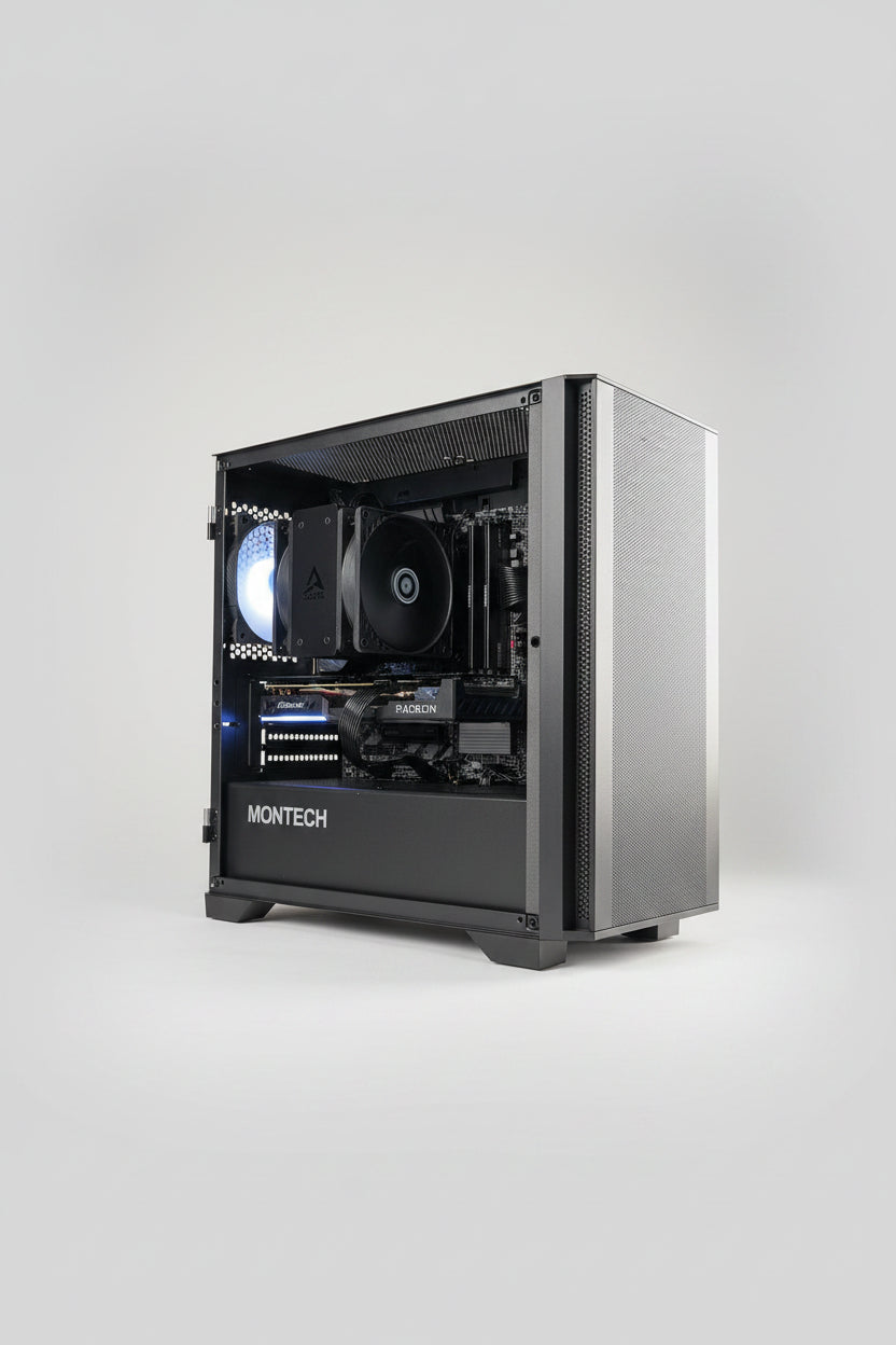Gaming PC AMD Ryzen 7 7700 / RX 9060 XT 16GB / 32GB DDR5 / 1TB NVMe
