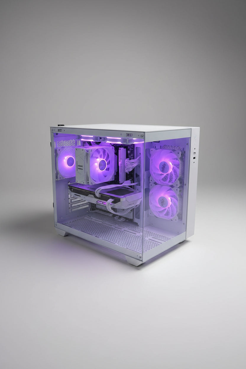 RX 9060 XT Gaming PC – AMD Ryzen 7 8700F | 16GB DDR5 | 1TB NVMe