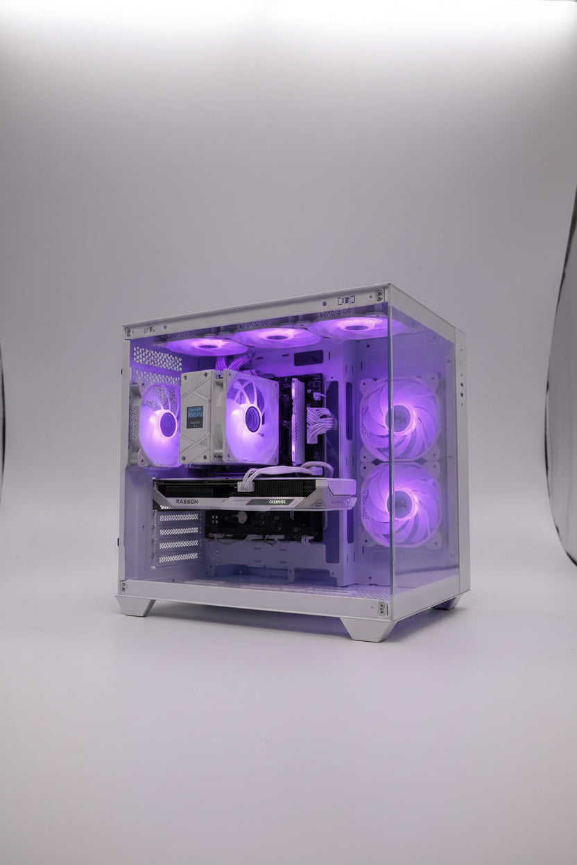 RX 9060 XT Gaming PC – AMD Ryzen 7 8700F | 16GB DDR5 | 1TB NVMe
