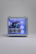 Premium White Gaming PC AMD Ryzen 7 9800X3D | RTX 5070 Ti | 32GB DDR5 | Visas Baltas