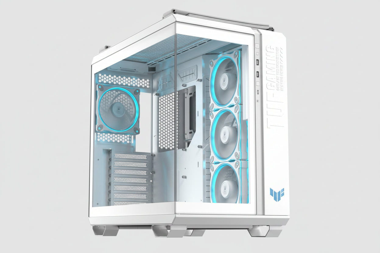 Premium White Gaming PC AMD Ryzen 7 9800X3D | RTX 5070 Ti | 32GB DDR5 | Visas Baltas