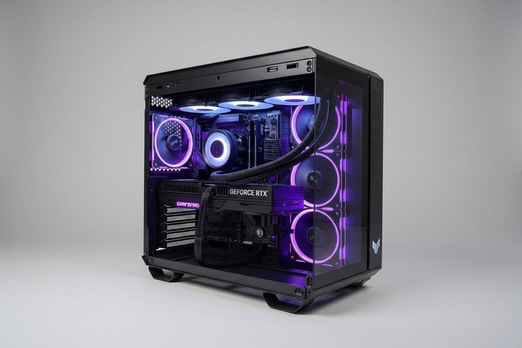 High-End Gaming PC – AMD Ryzen 9 9950X | RTX 5080 | 32GB DDR5 | 1TB Gen5 NVMe
