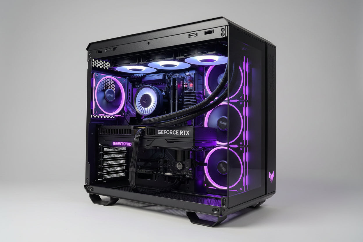 Gaming PC – AMD Ryzen 7 9800X3D | RTX 5080 | 32GB DDR5 | 1TB Gen5 NVMe