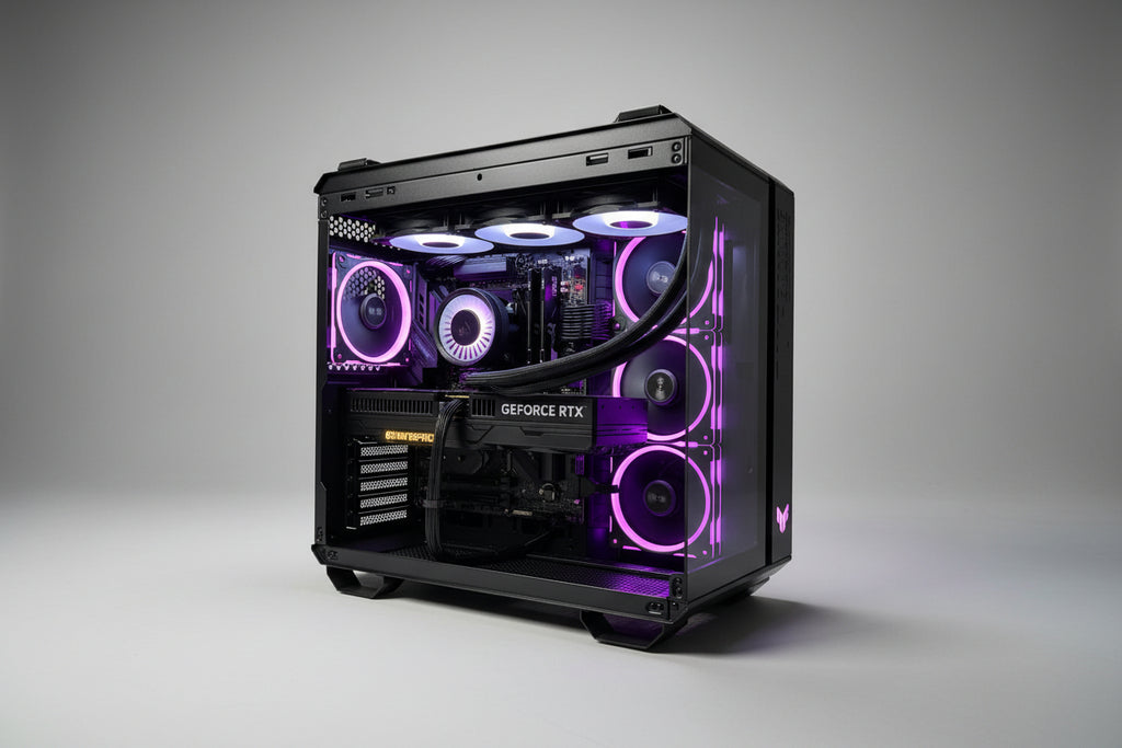High-End Gaming PC – AMD Ryzen 9 9950X | RTX 5080 | 32GB DDR5 | 1TB Gen5 NVMe