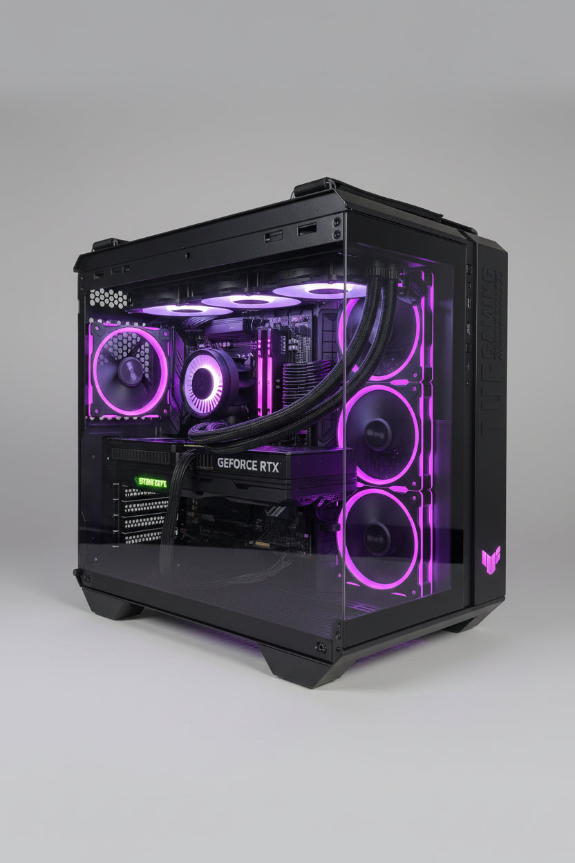 High-End Gaming PC – AMD Ryzen 9 9950X | RTX 5080 | 32GB DDR5 | 1TB Gen5 NVMe